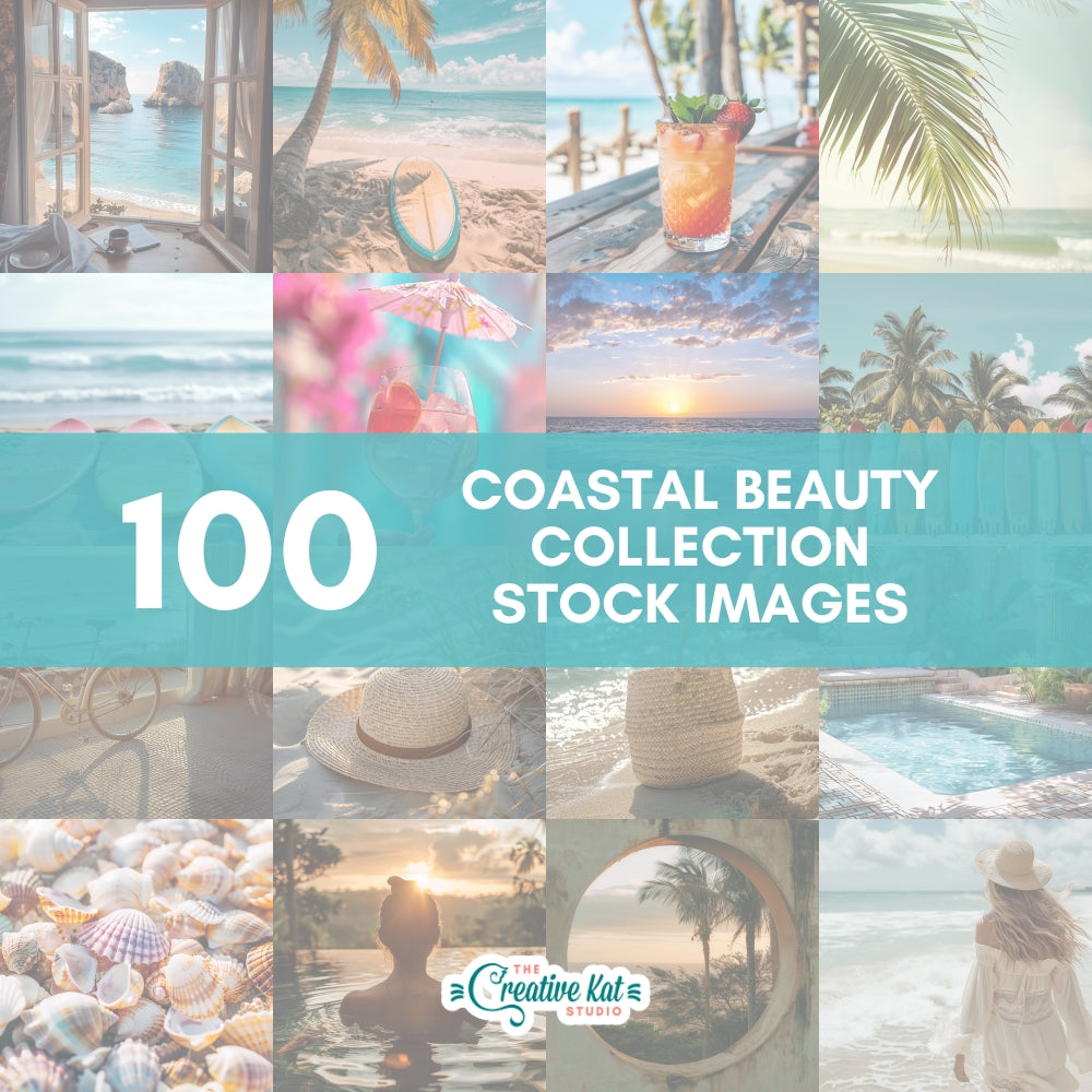 100 Coastal Beauty Collection Stock Images