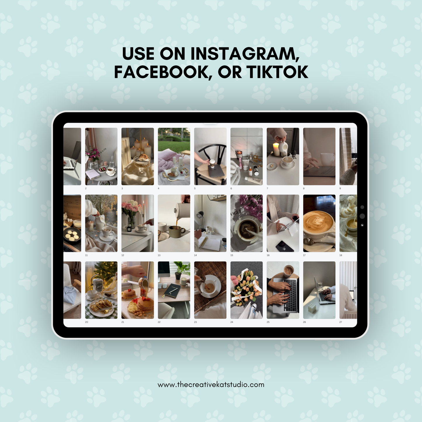 455 Faceless Reels Templates, PLUS 455 Social Media Hooks PDF