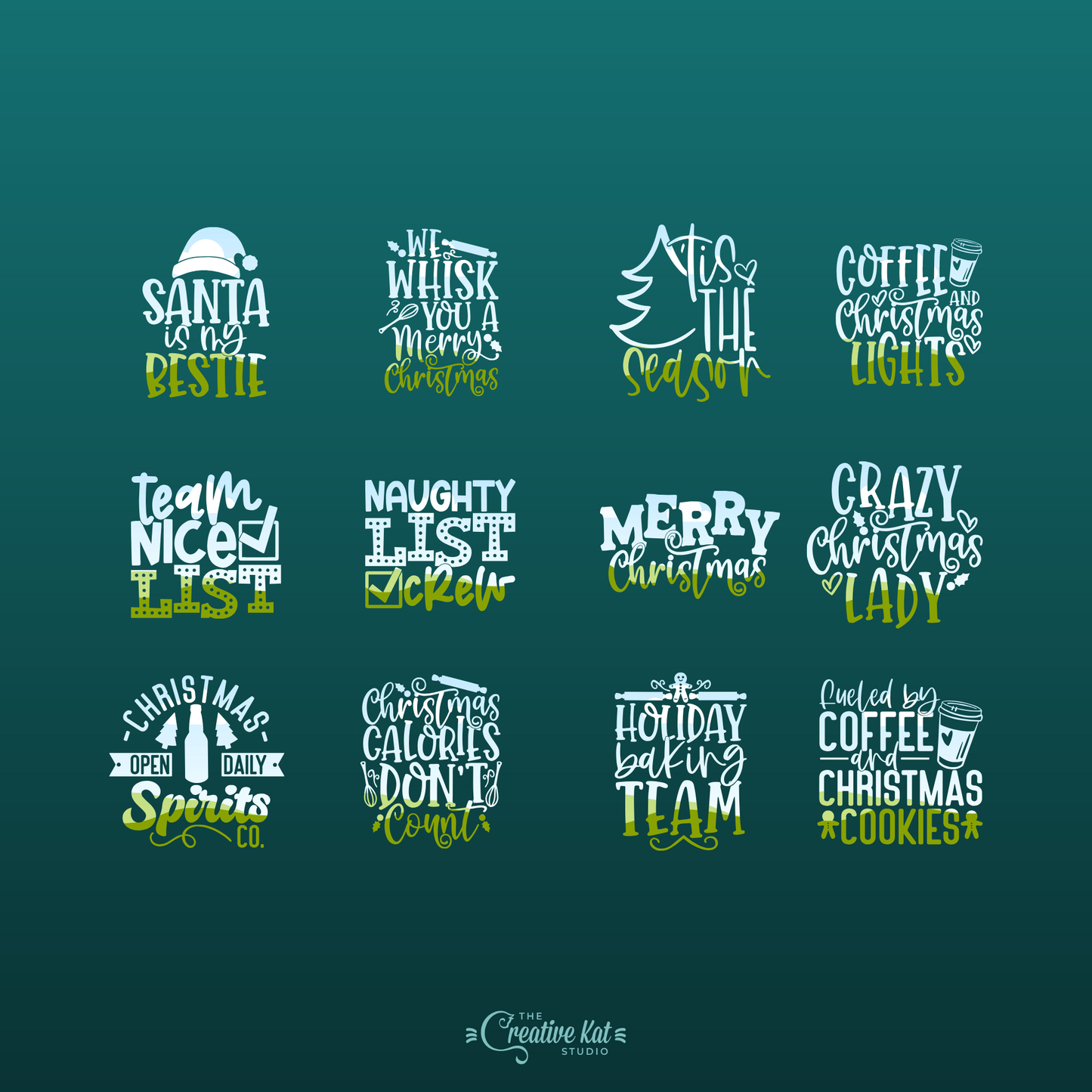 Christmas Words Custom Frames For Canva (30)