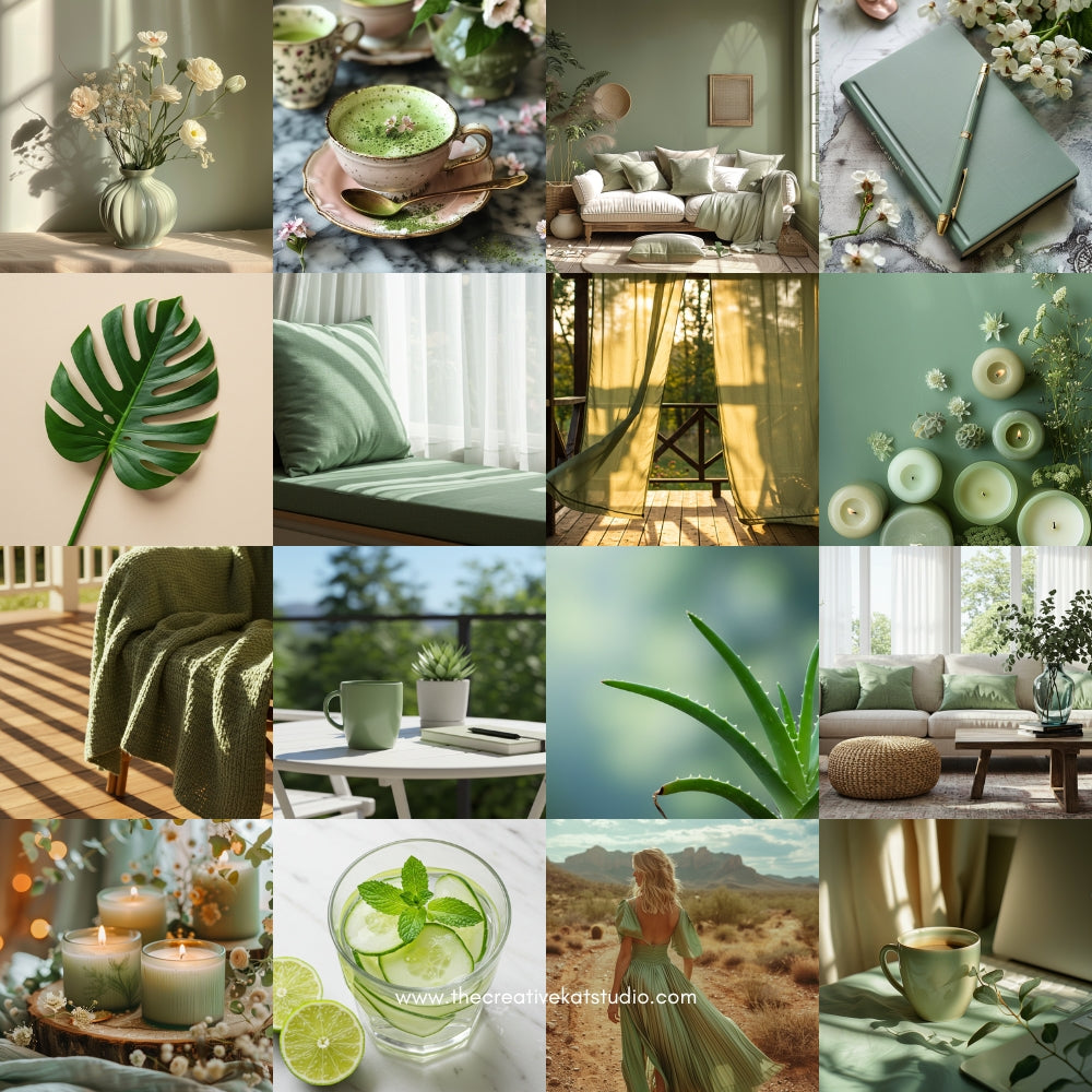 100 Green Haven Collection Stock Images