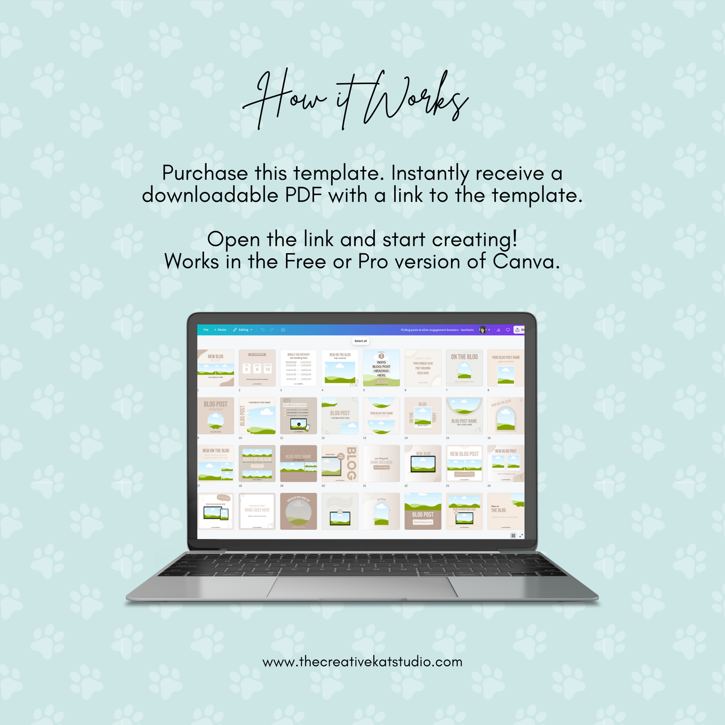 75 Blog & Engagement Boosters - Aesthetic