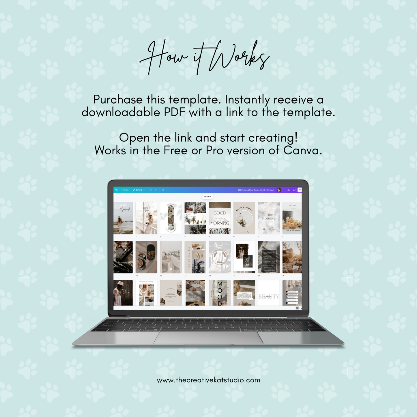 150 Done-For-You Rustic Pinterest Pin Templates