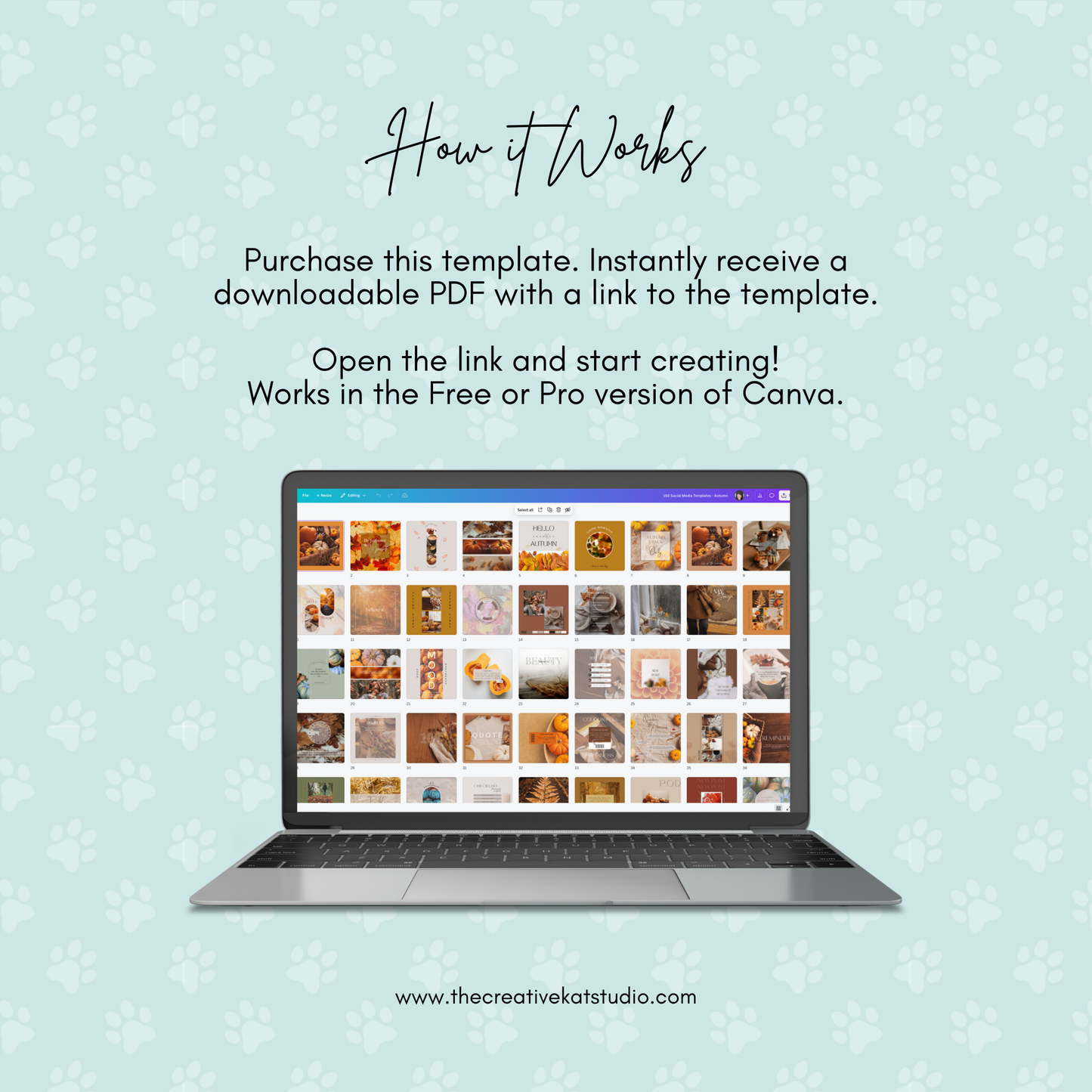 150 Autumn Social Media Templates