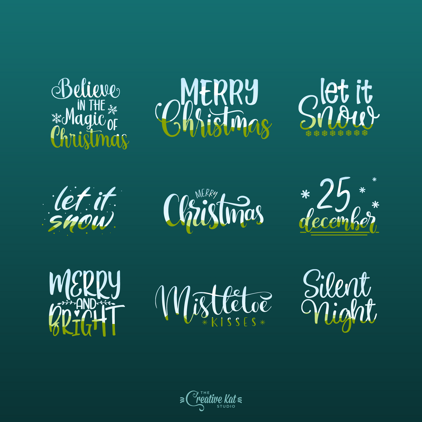 Christmas Words Custom Frames For Canva (30)