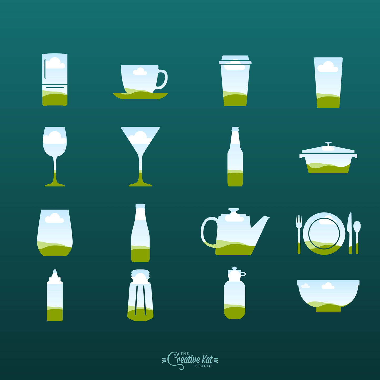 Food and Drink Shapes Custom Frames For Canva (48)