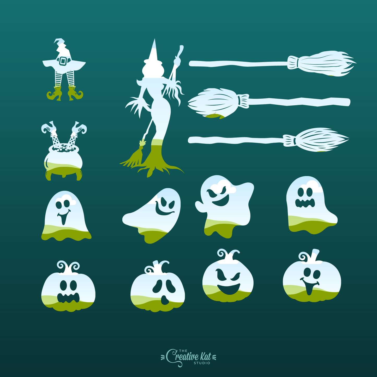 Halloween Shapes Custom Frames For Canva (78)