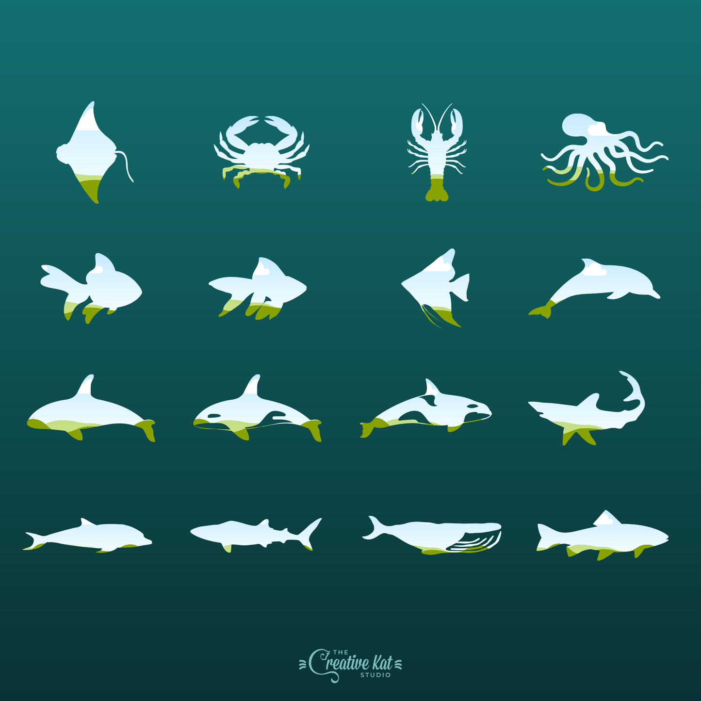 Animal Shapes Custom Frames For Canva (80)