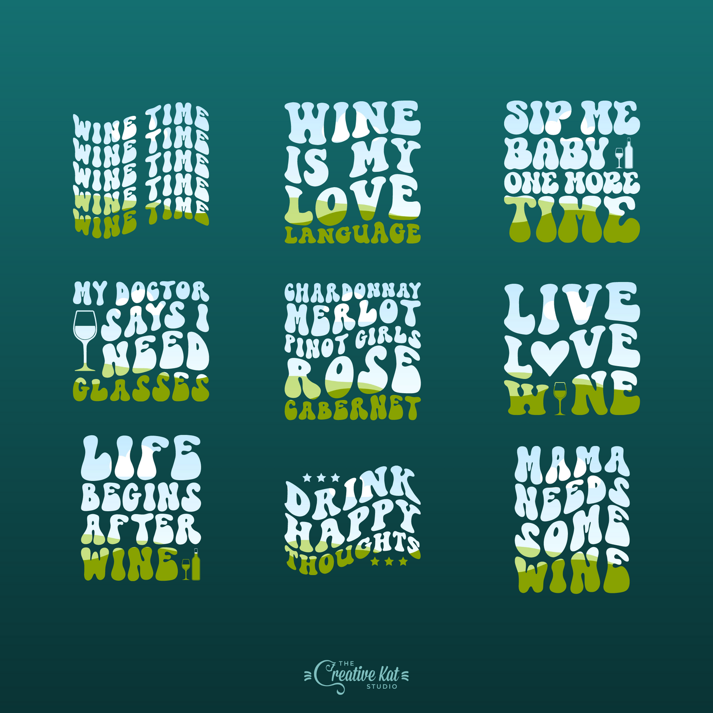 Wine Shapes And Words Custom Frames For Canva (46)