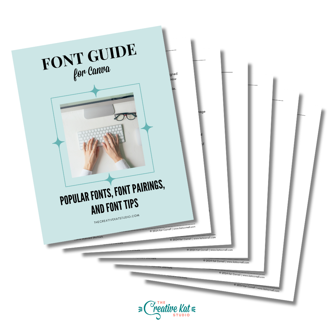 Font Guide For Canva