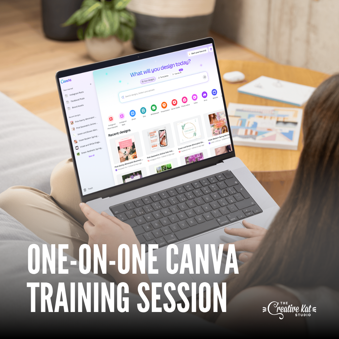 One-on-One Canva Training Session