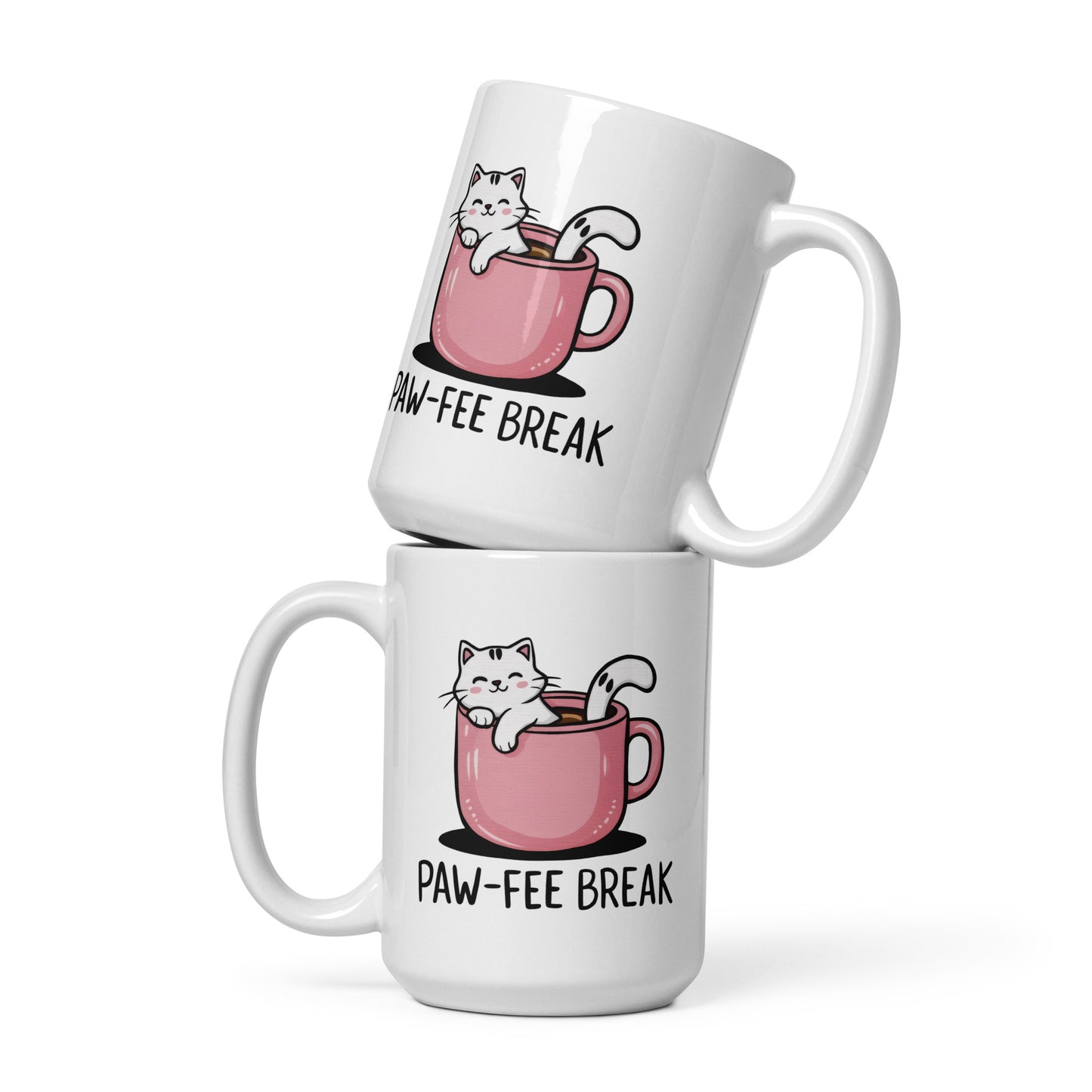 Paw-fee Break - Ceramic 15oz Mug