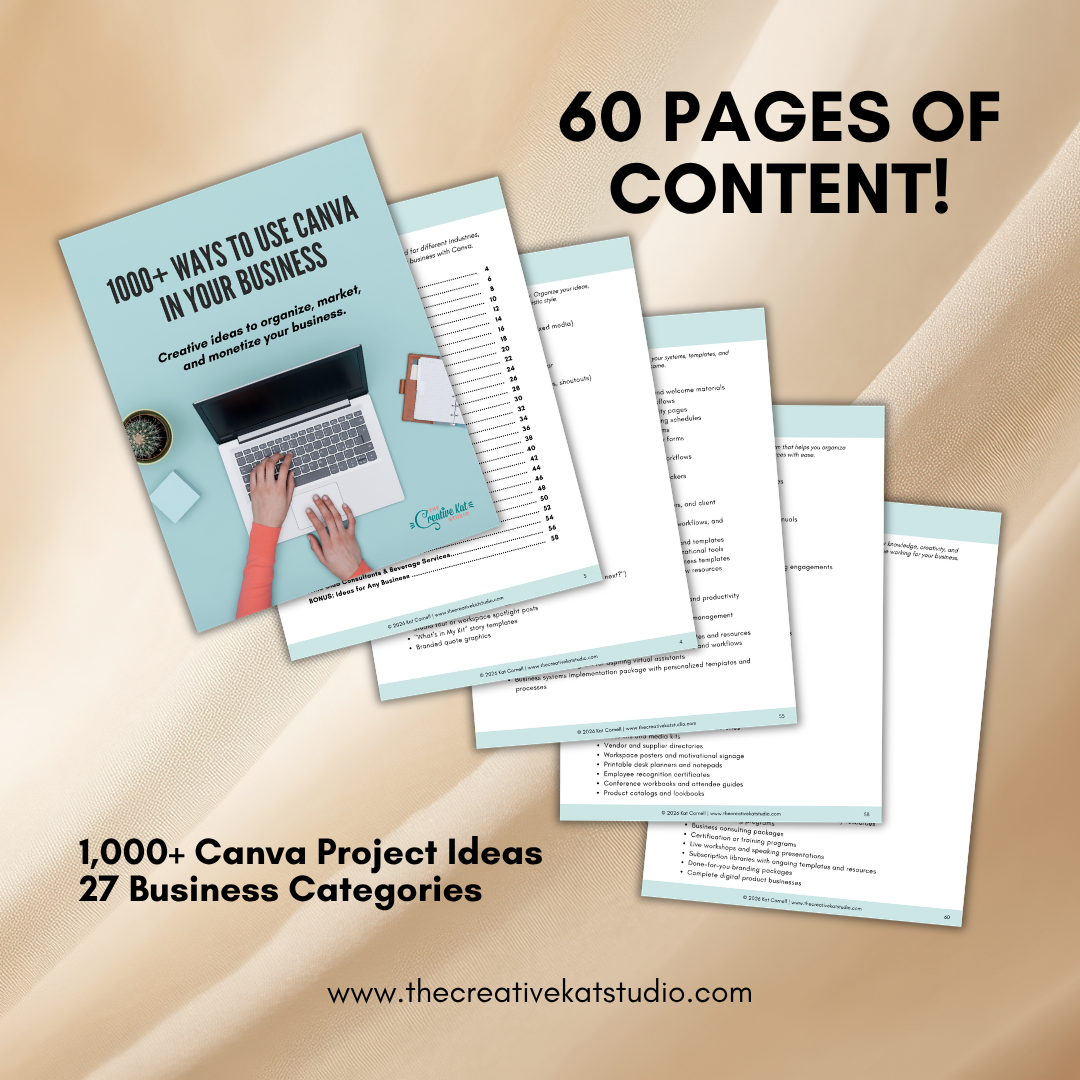 1000+ Ways to Use Canva in Your Business