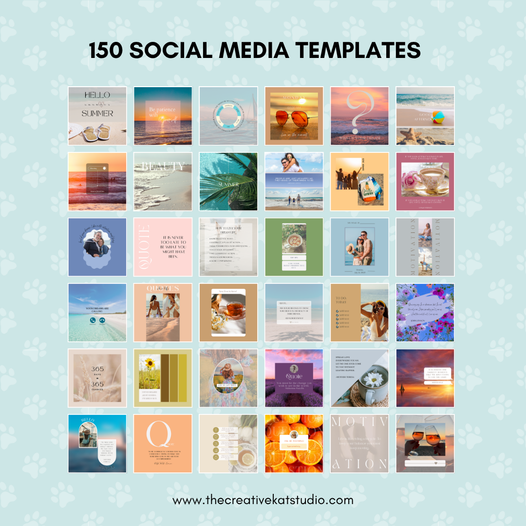 Summer Vibes Social Media Bundle