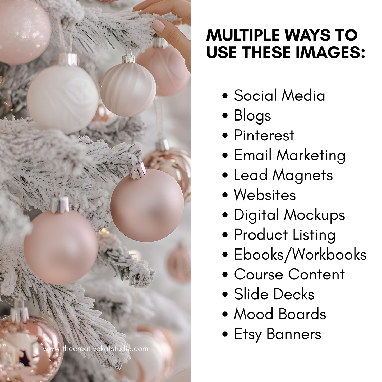 160 Soft Pink Christmas Stock Images