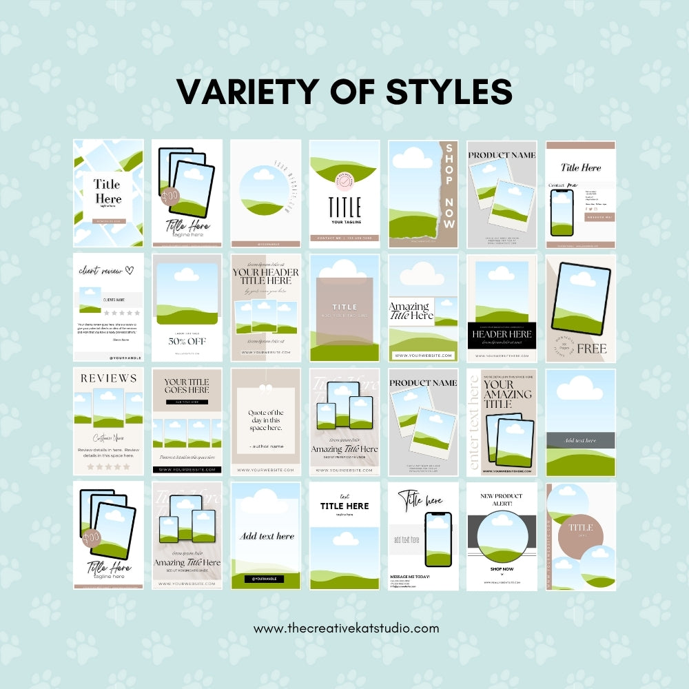 150 Aesthetic Pinterest Pin Templates