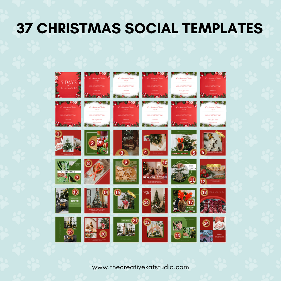 Merry & Bright Social Media Bundle