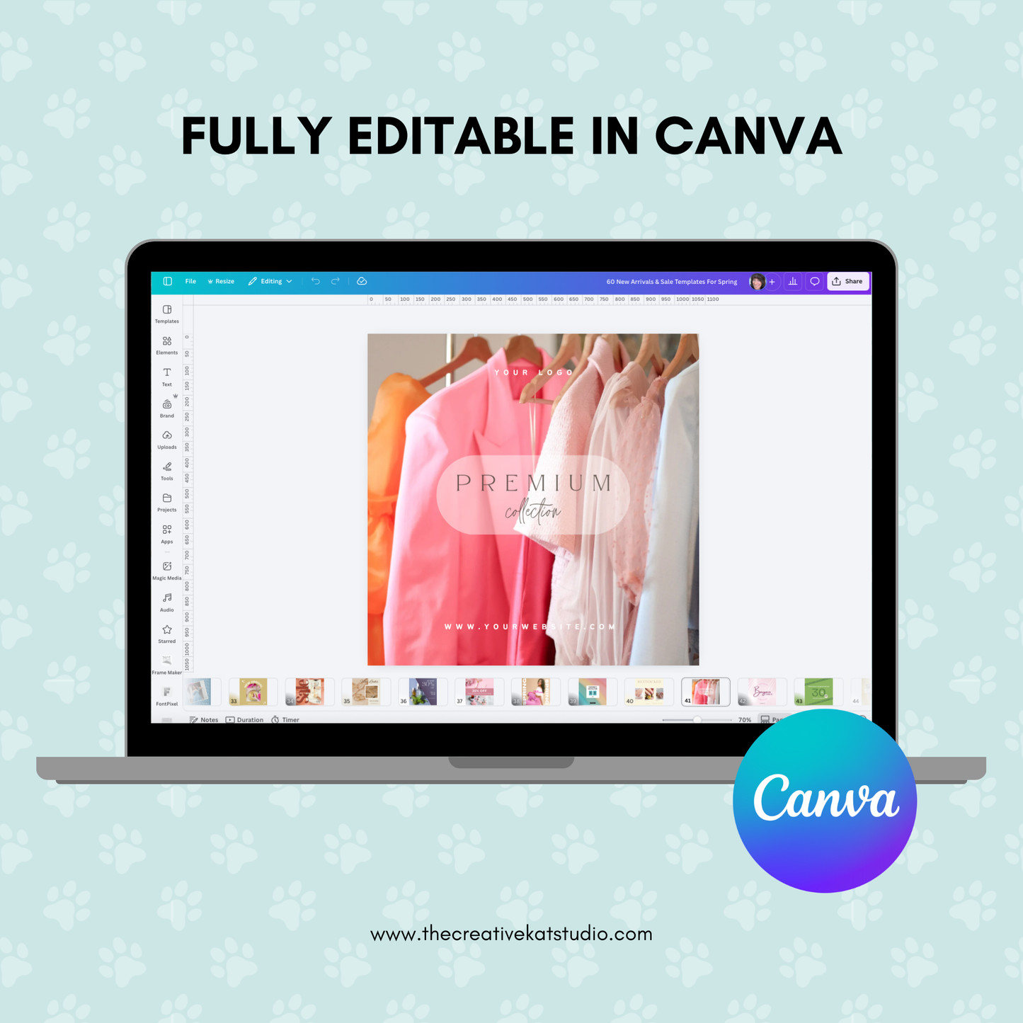 60 New Arrivals & Sale Templates For Spring