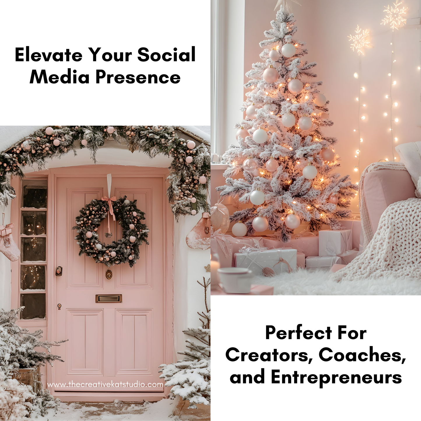 160 Soft Pink Christmas Stock Images