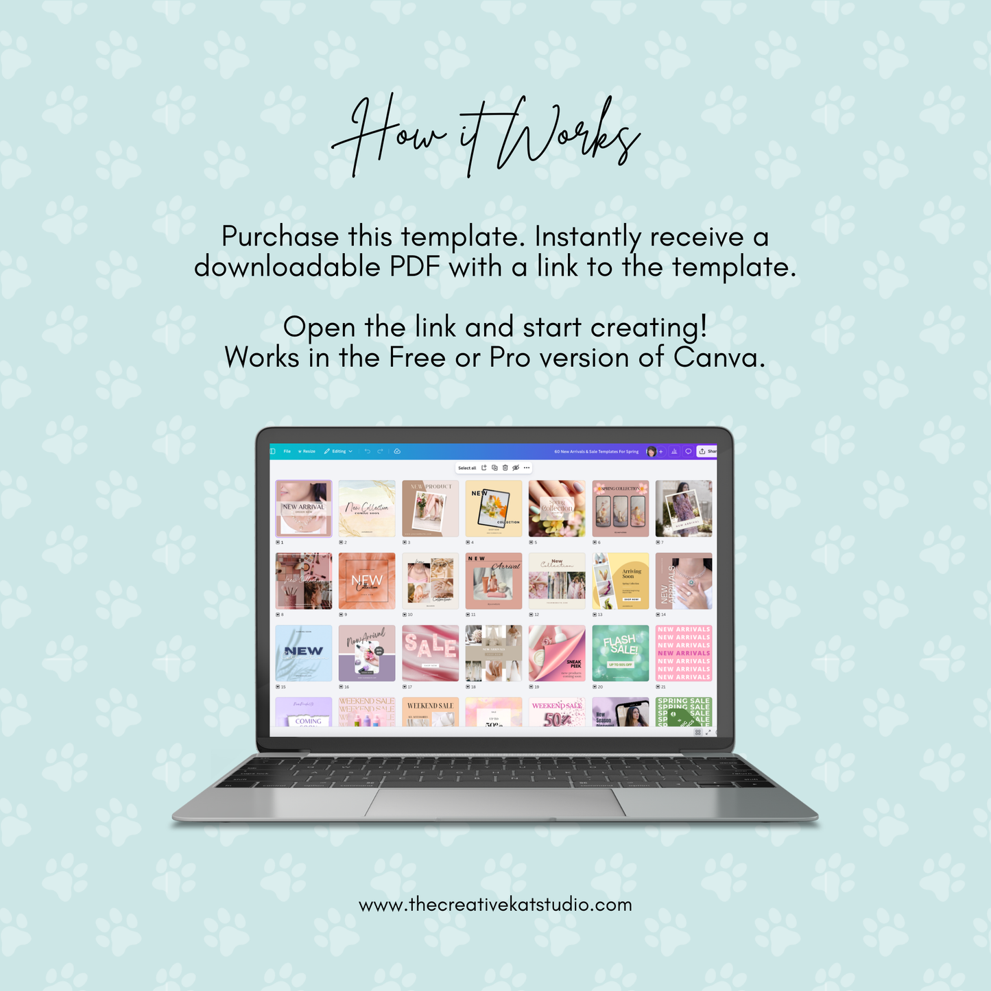 60 New Arrivals & Sale Templates For Spring