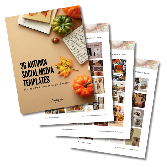 36 Autumn Done-For-You Social Media Templates