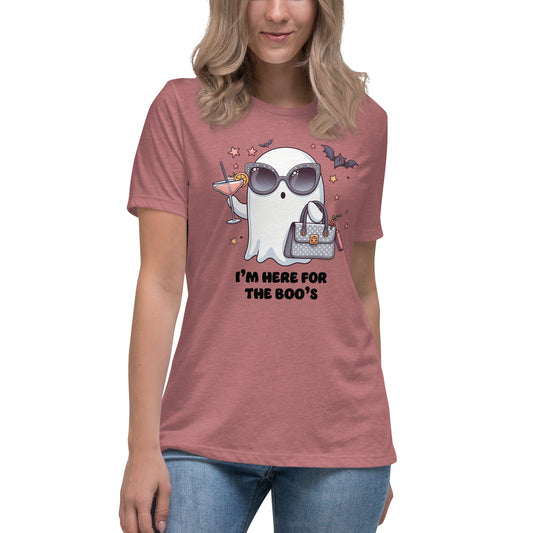 I'm Here For The Boo's - Women's Relaxed T-Shirt